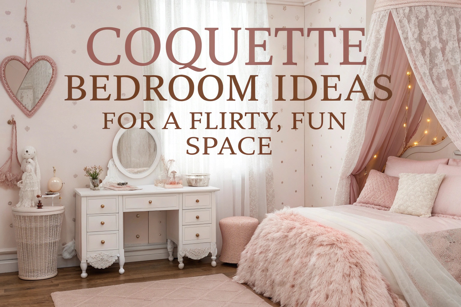 Coquette Bedroom Ideas For A Flirty, Fun Space