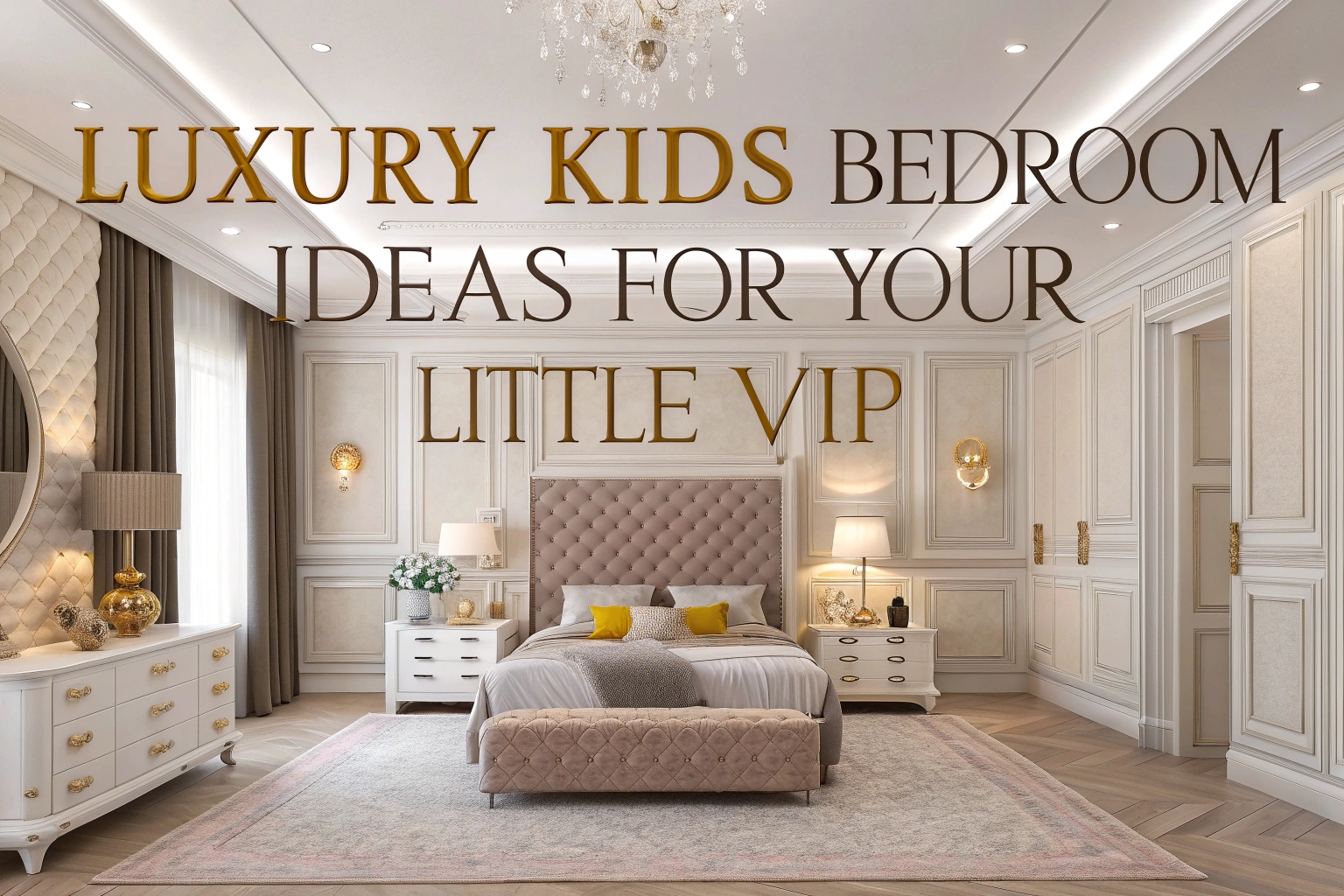 Luxury Kids Bedroom Ideas For Your Little Vip