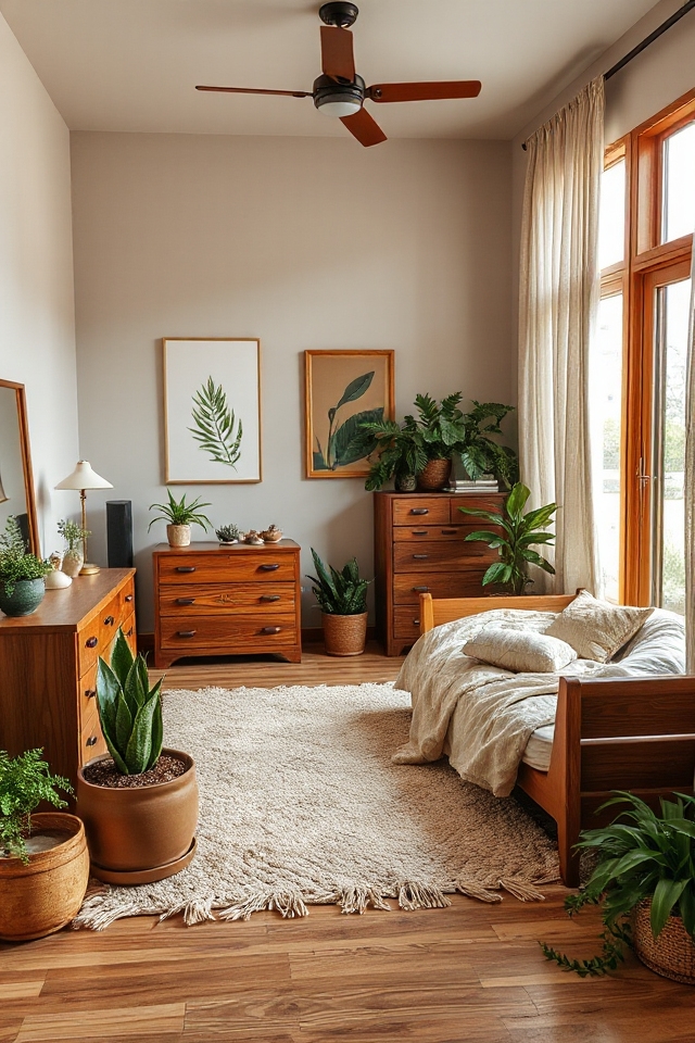 nature inspired bedroom sanctuary