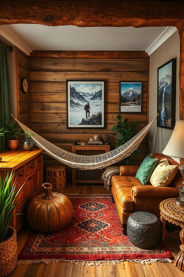 nature inspired cozy retreat