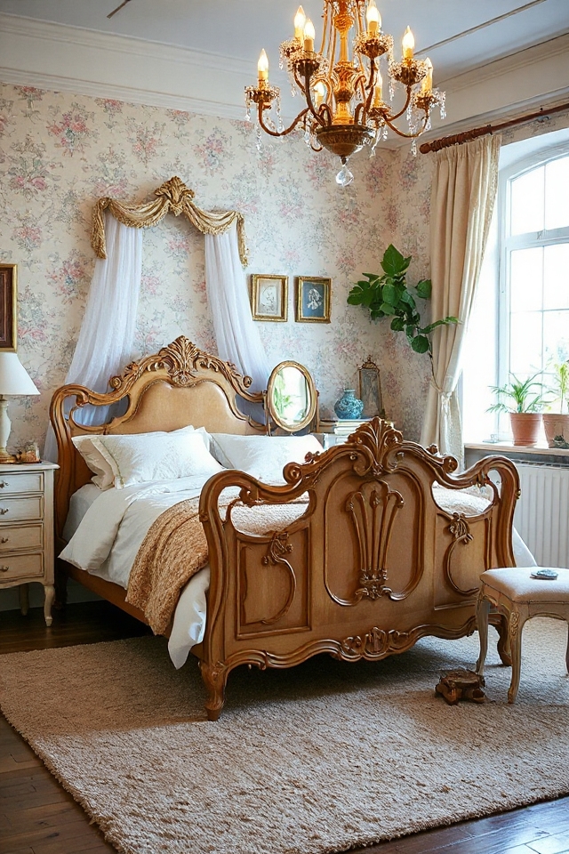 vintage furniture enhances charm