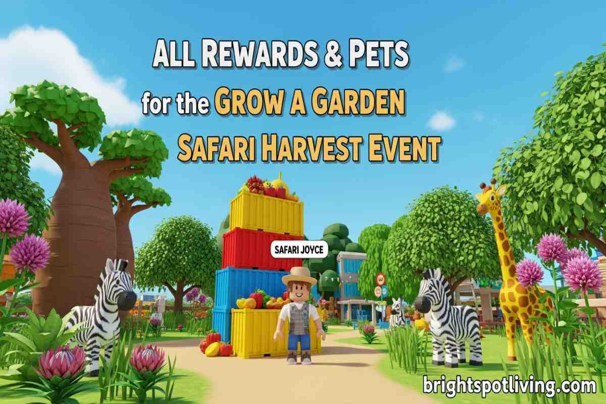 Grow a Garden Safari Harvest Event